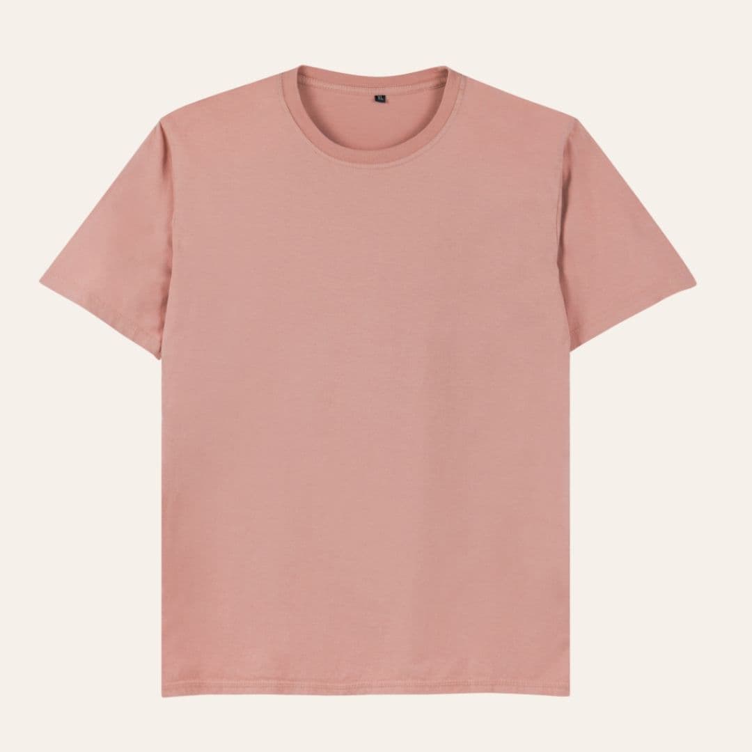 Kaos Polos Dusty Pink