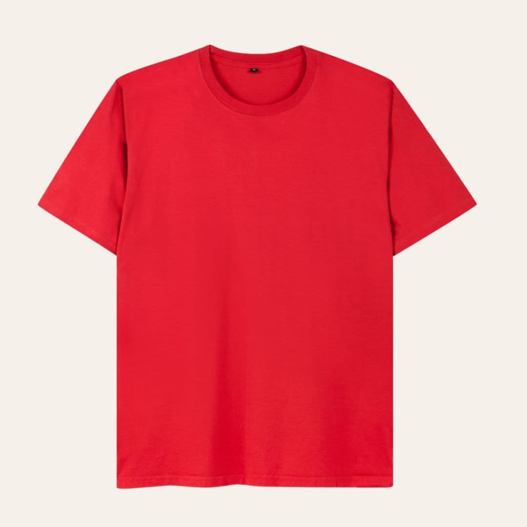 Kaos Polos Merah Solid