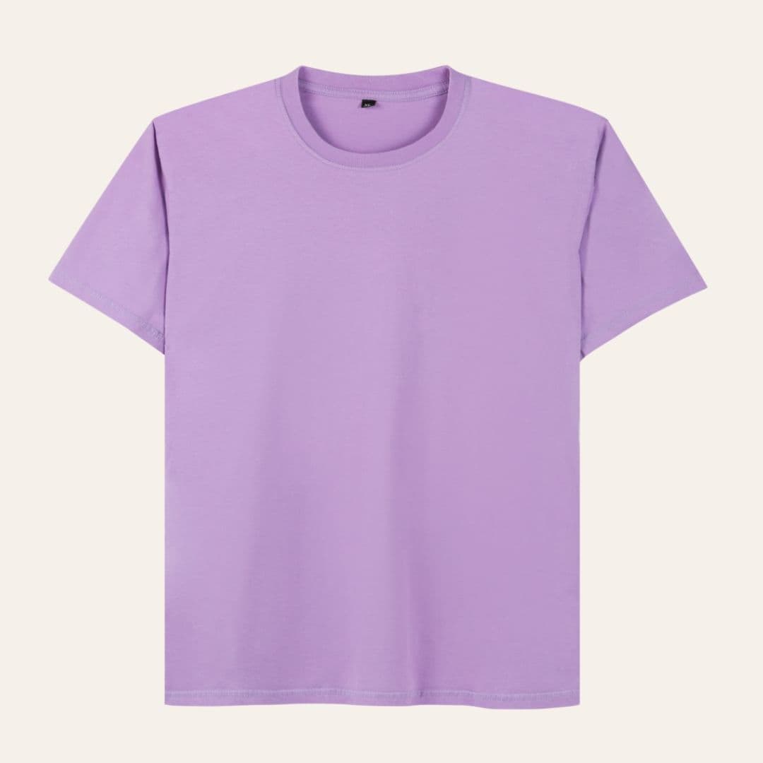 Kaos Polos Ungu Lilac